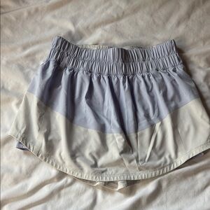 lululemon lavender and cream skirt